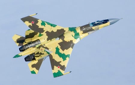 Sukhoi Su-35 - fighter, russian, russian air force, jet