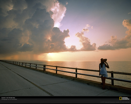 bridge over the sea