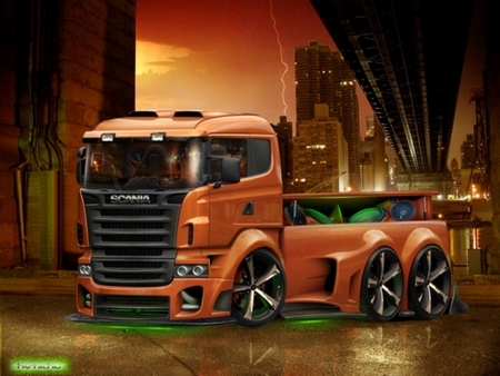 Scania R420 ShowTruck - truck