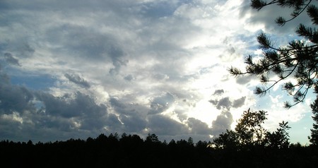 Thunderstorm in the Distance - cloud, storm, weather, sky