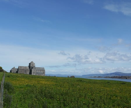 Iona Abbey - religion, scotland, mull, outpost