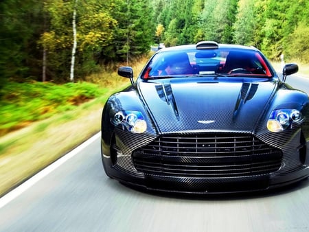 aston martin - db9 or dbs, aston martin, carbon, wallpaper