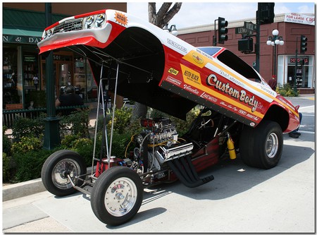 The beauty underneath - car, people, dragster, other