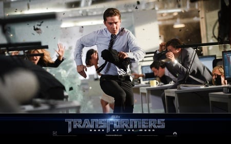 Shia LaBeouf in Transformers 3