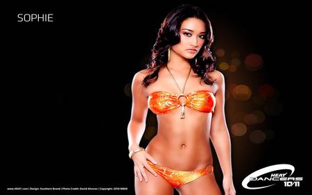 Miami Heat Dancers - heat, miami, model, dancers