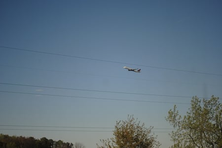 Boeing 757 Delta Leaving ATL - aircraft, boeing, airplane, airliner