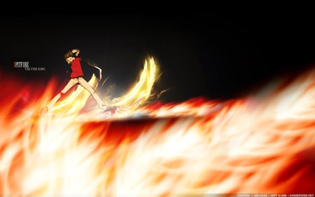 Flame King - storm, oh great, air gear, anime, rider, regalia, cool, male, fire, red, sexy, spitfire