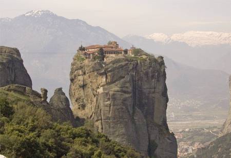 Meteora - meteora, stone, monasteries, nature, greece, mountain, orthodox