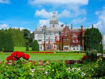 Adare Manor - adare, limerick, manor, ireland, architecture