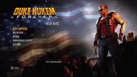 Duke Nukem Forever - male, smoking, dukenukem, patriotic