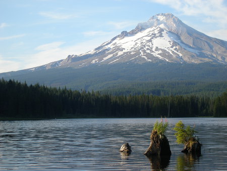 At Peace - lakes, nature, peace, beautiful, mountains