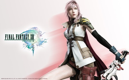 Final Fantasy XIII - wallpaper, girl, final fantasy xiii, beautiful