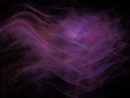 Purple and pink fractal - fractals, pink, purple, fractal