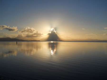 sunset - fiji, cakaudrove, rabi, vanua levu