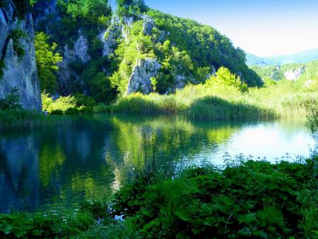 Plitvice lakes - nature, lakes, plitvice, croatia