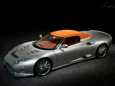 spyker - spyker, silver, dutch, wallpaper, machine, super car