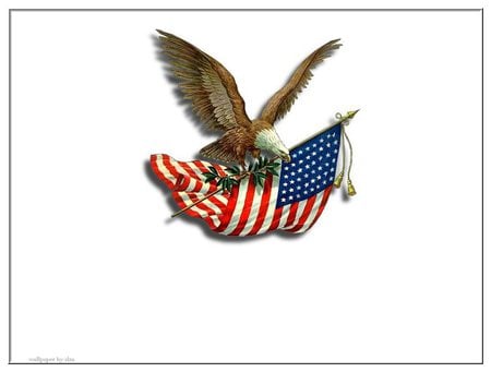 Long may they wave - freedom, flag, eagle, patriotic, usa