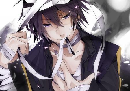 Yandere Brother - taito, kaito, yandere, bandages