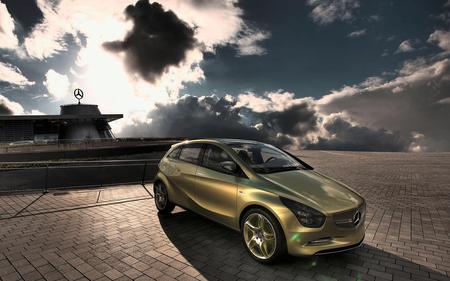 Mercedes Benz BlueZero Concepts - cars, bluezero, concepts, mercedes benz