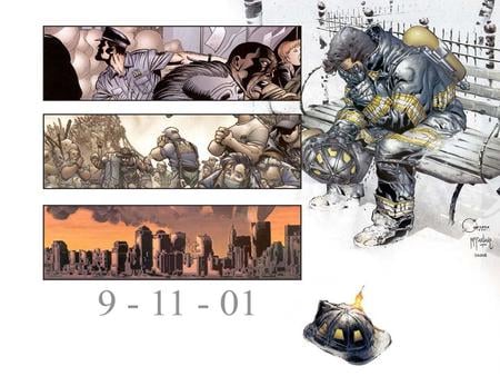 Marvel's HEROS-OF-911 - new york, polices, firefighters, heros