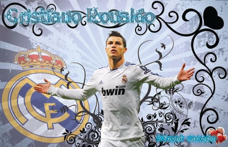 Cristiano_Ronaldo-Vector - cristiano-ronaldo, maher, real-madrid, m7mod