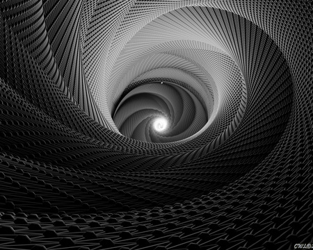 Infinite Vortex - abstract, infinity, twist, vortex