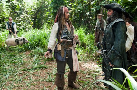 PIRATES OF THE CARIBBEAN - movie, pirates, jack, 2011