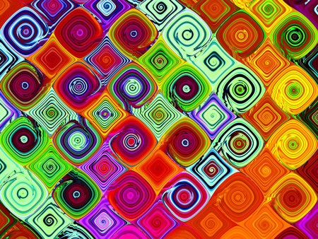 MOSAIC ONE - mosaic, colorful, one, wallpaper