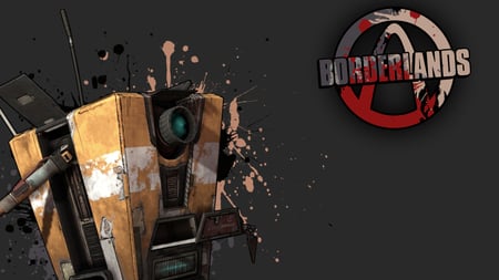 claptrap - nice, shooter, funny, simple, borderlands, rpg, robot, games, cool, video games, claptrap