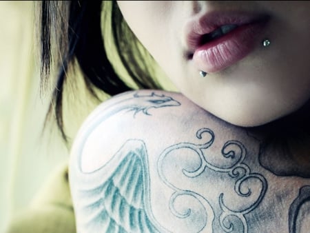 Sexy Tattoo - tattoo, sexy, art, girl, wallpaper, fantasy