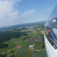 gliding over germany