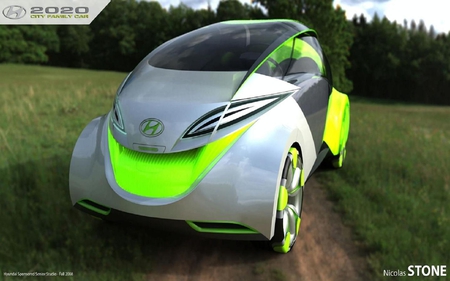 Hyundai City Car Concept - city, hyundai, car, concept