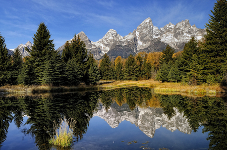 Crystal Reflections - rockies, beautiful, untouched, smooth, reflective