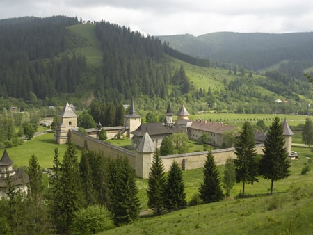 Painted Monastery of Sucevita, Moldavia and Southern Bucovina, Romania - moldavia, bucovina, monastery, romania, sucevita