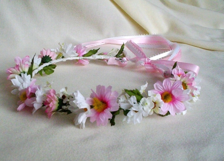 Daisy Head Crown - daisy, head, crown, hippy boho