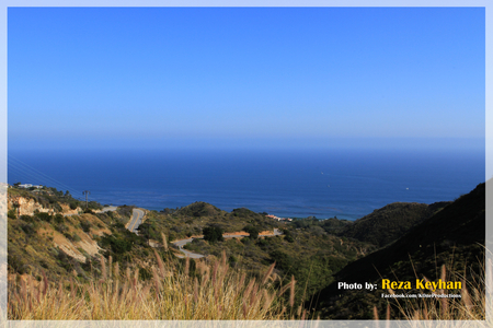 Mountain and Beach - road, nature, mountain, beach