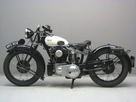 Matchless 1931 Silver Hawk - silver hawk, 1931, old bike, matchless, wallpaper