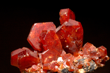 Vanadinite - vanadinite, rock, mineral, red