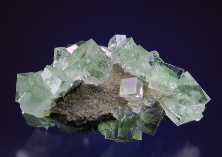 Fluorite - green, rock, mineral, fluorite