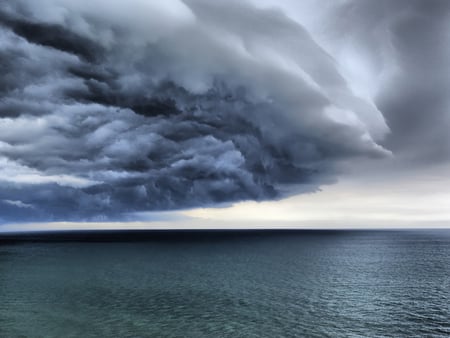 clouds beach - beach, sky, nature, clouds