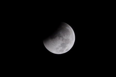 Moon Eclipse - eclipse, moon, night, sky