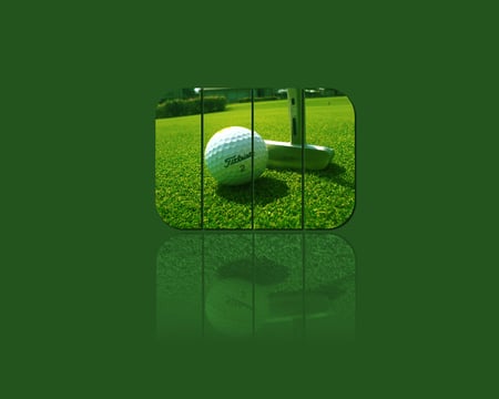 Putting for Hole in One - greens, sport, ball, hole, golf, putting