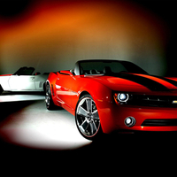 Hot Red Camaro