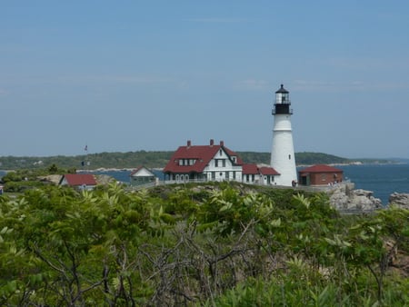 Fort Williams park Lighthouse - ocean, fort williams, lighthouse, park