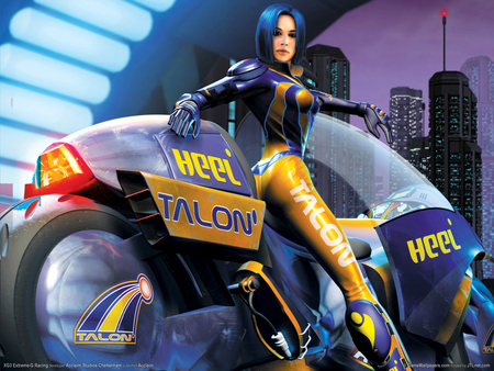 Extreme G Racing Girl - extreme g racing girl, game girl, image, hot