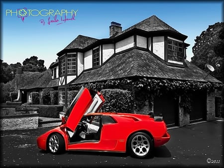 Concept cars - car, photography, red, beautiful