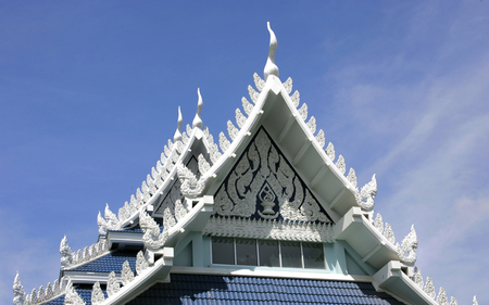 White house - house, chinees, white, sky