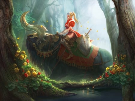 forest savior - pretty, fantastic, warrior, amazing, beautiful, hot, lovely, creature, fantasy, babe, woman, sexy