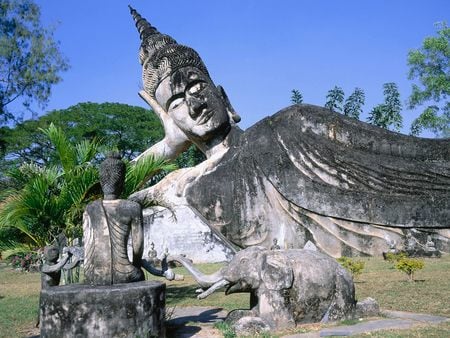 Buddha Park Vientiane Laos