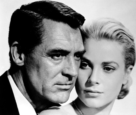 Grace Kelly and Gary Grant - actor, gary grant, classic, grace kelly, actress, hollywood